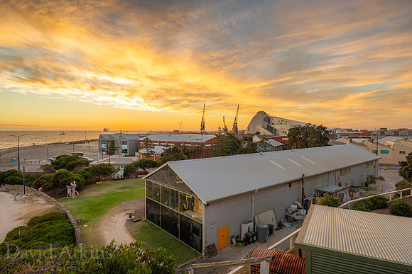 TCFP0011 - Fremantle J-Shed Sunset