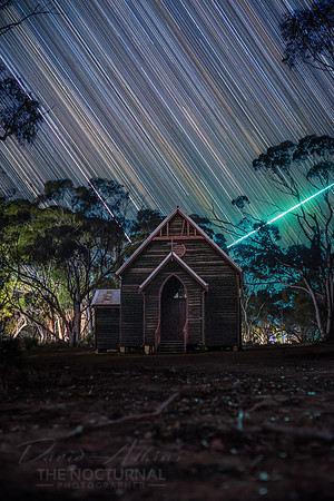 NST0008 - St Andrews Church Meteor Star Trail