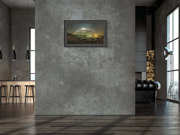 Lake Towerrinning Pano 2 (16x9 ratio) FRAMED PRINT (NAS0088_16x9)